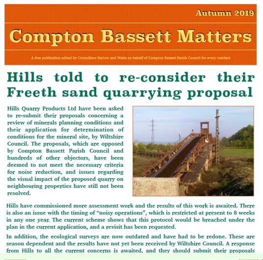 Autumn 2019 Compton Bassett Matters