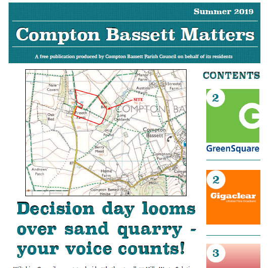 Summer 2019 Compton Bassett Matters