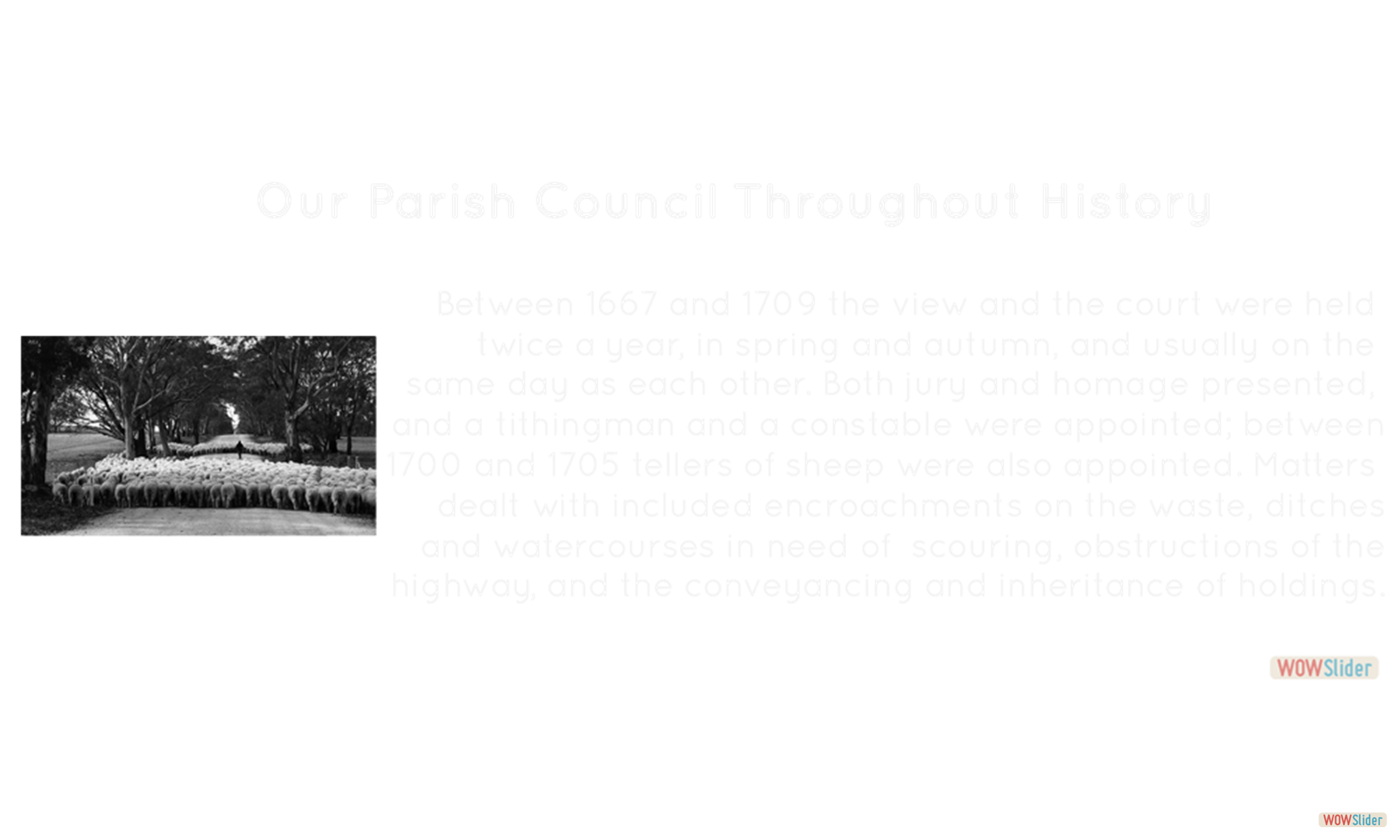 A Parish Council born