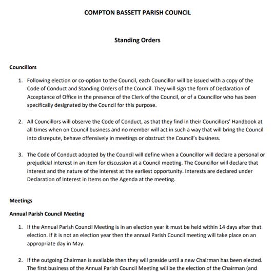 thumbnail image of parish council standing orders file